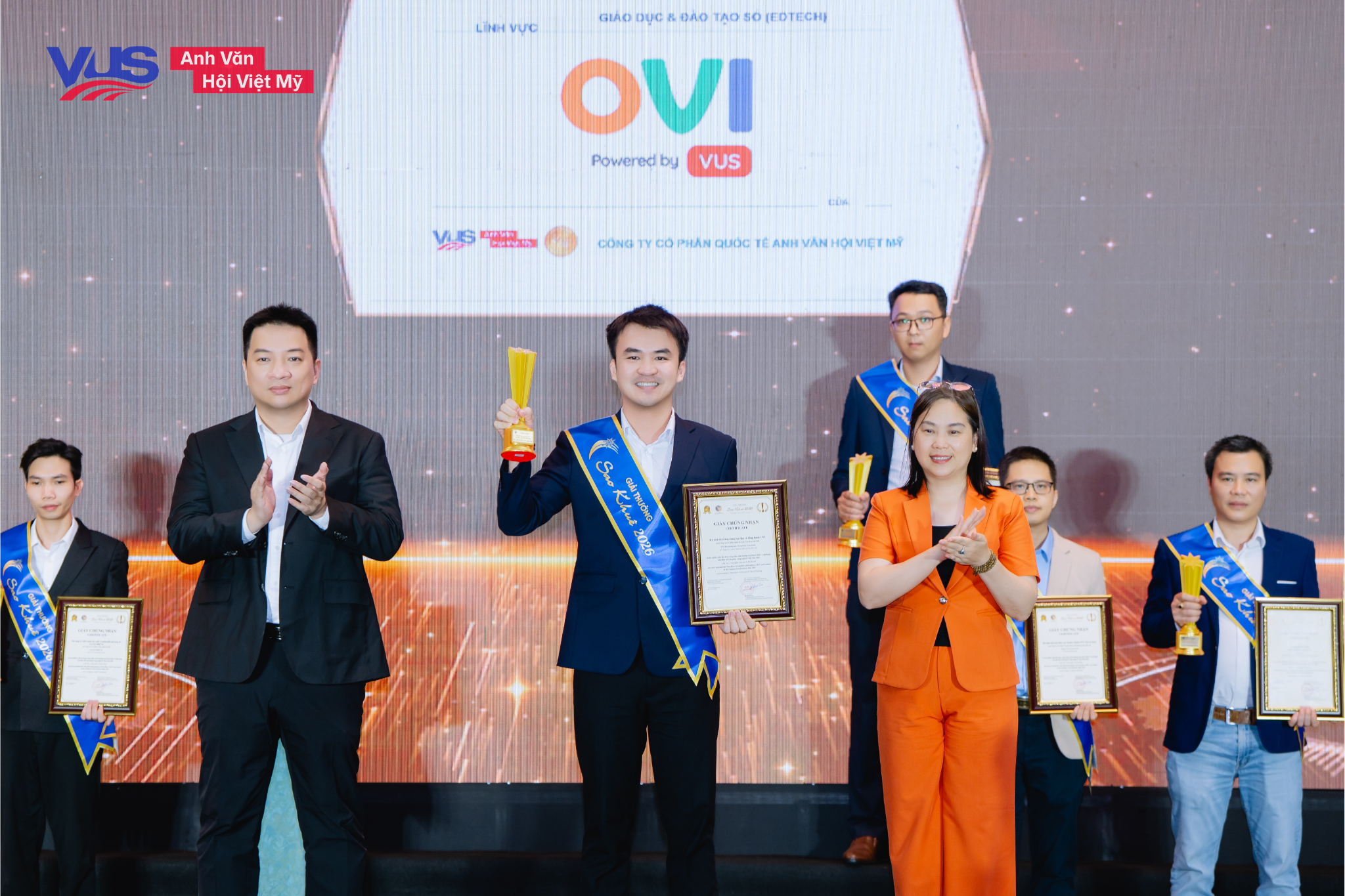 Ứng dụng OVI của VUS xuất sắc đạt giải thưởng Công nghệ tại lễ Sao Khuê 2026