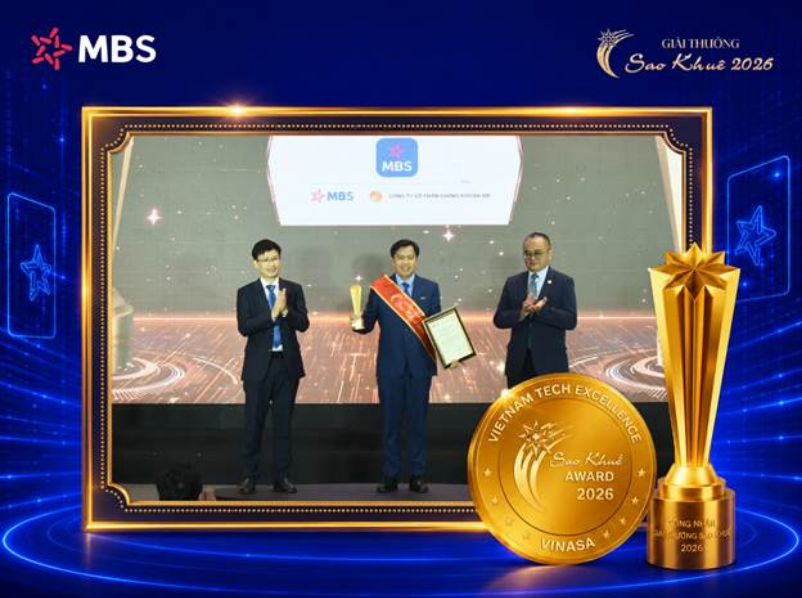 MBS Mobile App ghi dấu ấn với 4 năm liên tiếp đạt Sao Khuê, tiếp tục nâng tầm trải nghiệm đầu tư số