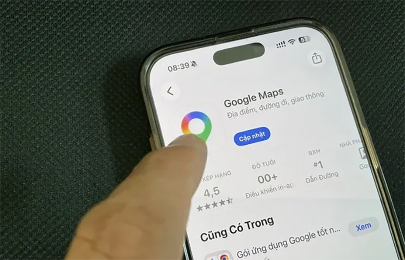 Google Maps trên iPhone có một số hạn chế