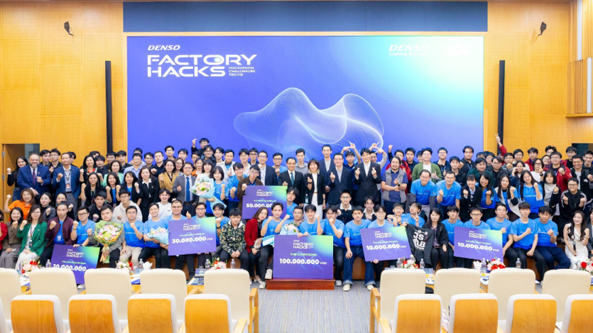DENSO Factory Hacks 2026: Kiến tạo nhà máy tương lai với AI, Robot và Dữ liệu