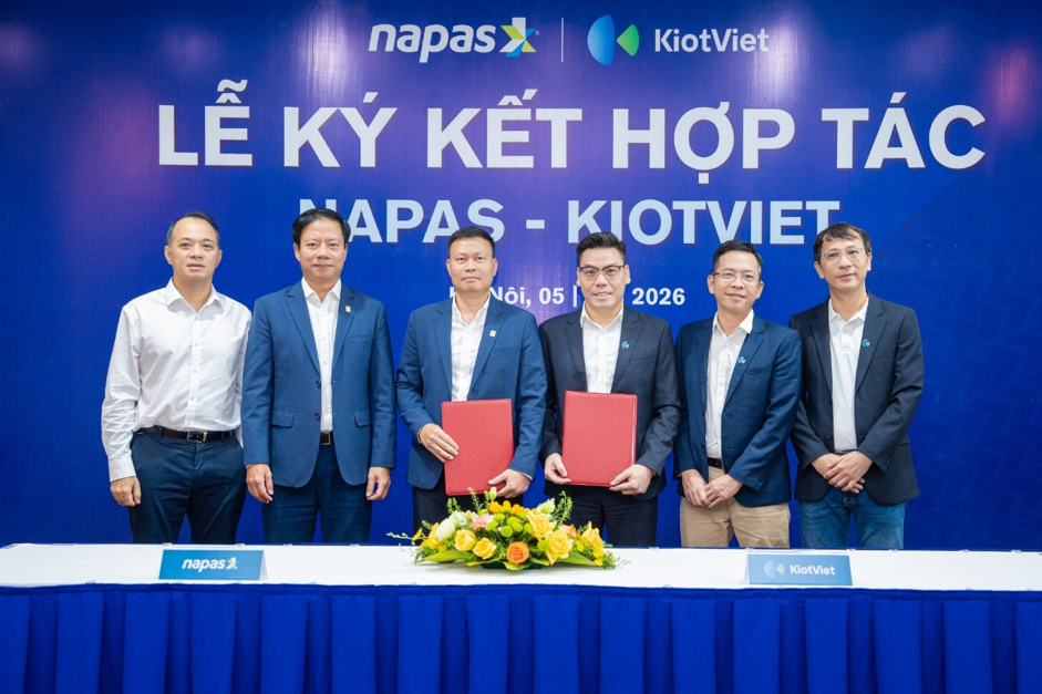 NAPAS hợp tác với KiotViet mở rộng hệ sinh thái thanh toán VietQR