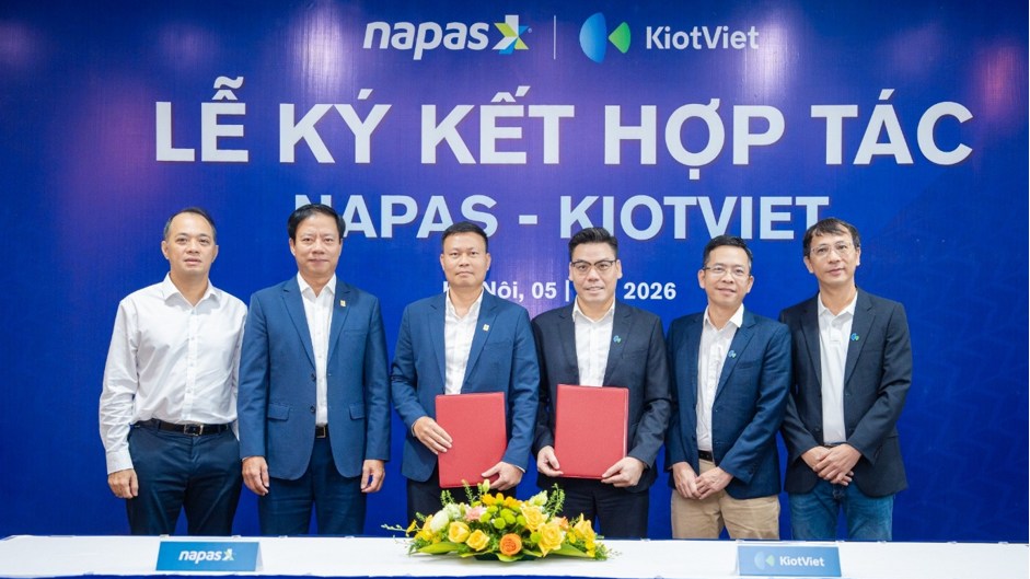 NAPAS hợp tác với KiotViet mở rộng hệ sinh thái thanh toán VietQR