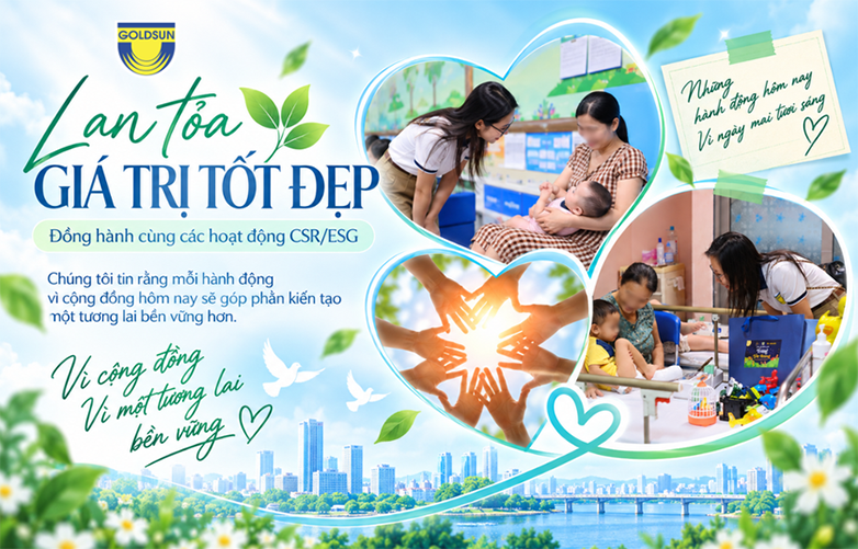 Từ những màn hình Dooh đến hành trình cộng đồng: Goldsun Media mở rộng dấu ấn CSR