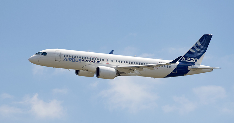 Dịch vụ huấn luyện bay dành cho máy bay A220