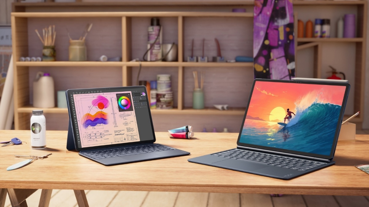 Lenovo Yoga Tab Gen 2 và Lenovo Yoga Tab Plus Gen 2 cùng bàn phím rời tùy chọn