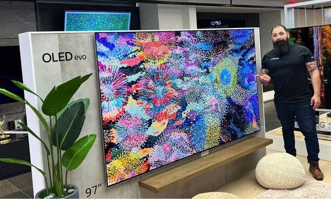 LG Electronics trình làng chiếc tivi OLED lớn nhất thế giới