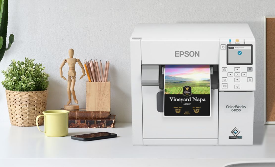 Epson ra mắt máy in màu phổ thông ColorWorks C4050