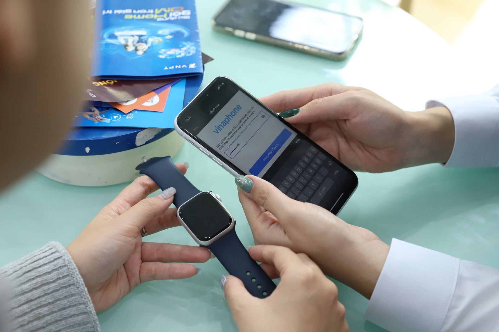 Kết nối eSim VinaPhone cho Apple Watch