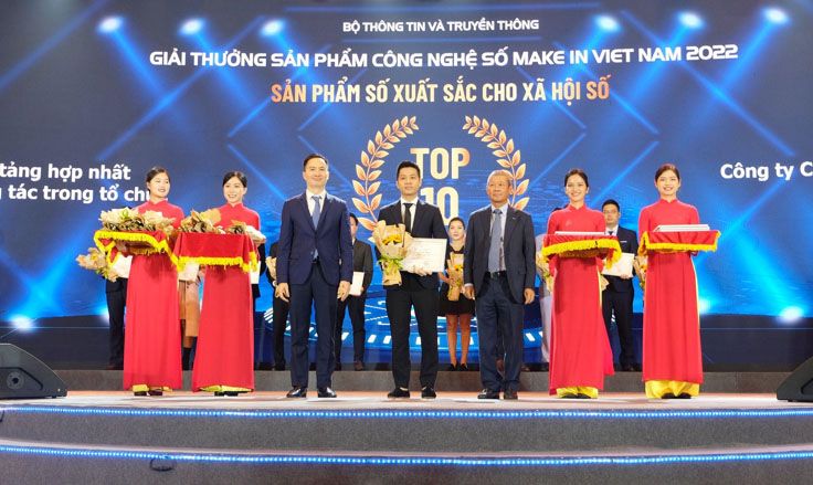 GapoWork được vinh danh trong Top 10 Sản phẩm số xuất sắc cho Xã hội số
