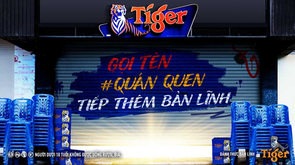 Tiger Beer tái khởi động chiến dịch “Đánh thức đường phố” hỗ trợ nhà hàng, quán ăn