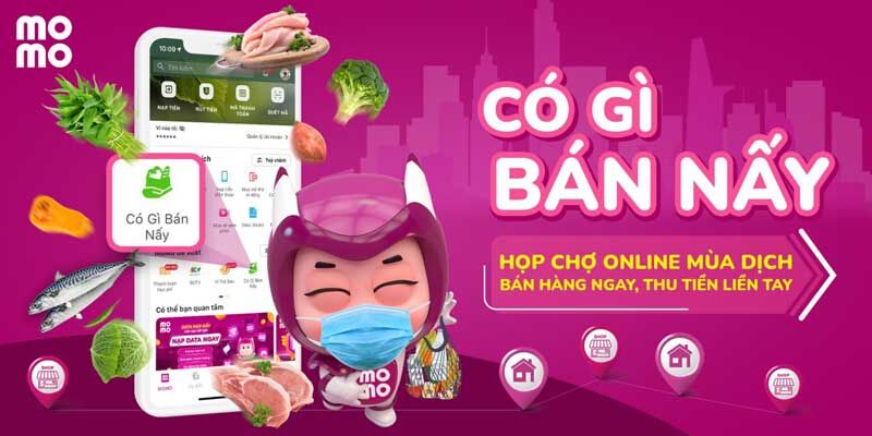 Họp chợ online mùa dịch với 