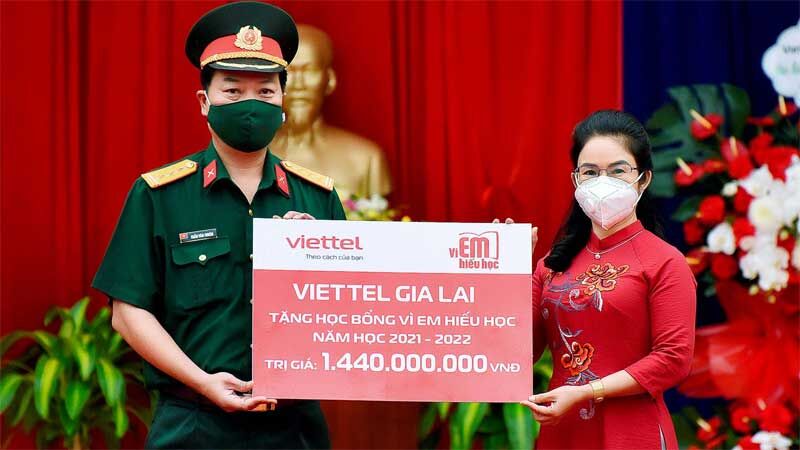 Viettel sẽ dành hơn 40 tỷ đồng cho học sinh có hoàn cảnh khó khăn năm học 2021-2022