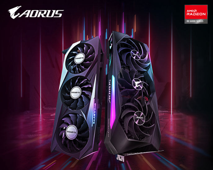 Gigabyte ra mắt bộ đôi card đồ họa Radeon RX 6800 và RX 6800 XT