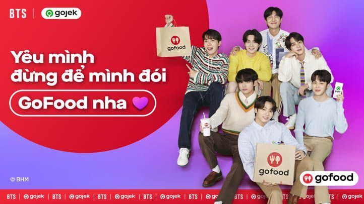 Gojek công bố ra mắt chiến dịch BTS tại Việt Nam
