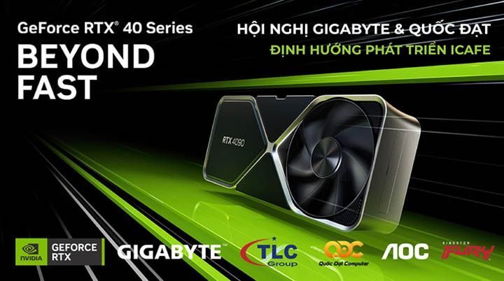 Quốc Đạt QDC ra mắt những thiết bị game mới trong ngày hội đối tác iCafe