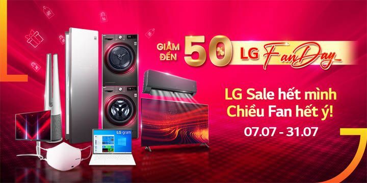 LG ưu đãi ‘hết mình’ trong ngày hội dành cho fan công nghệ