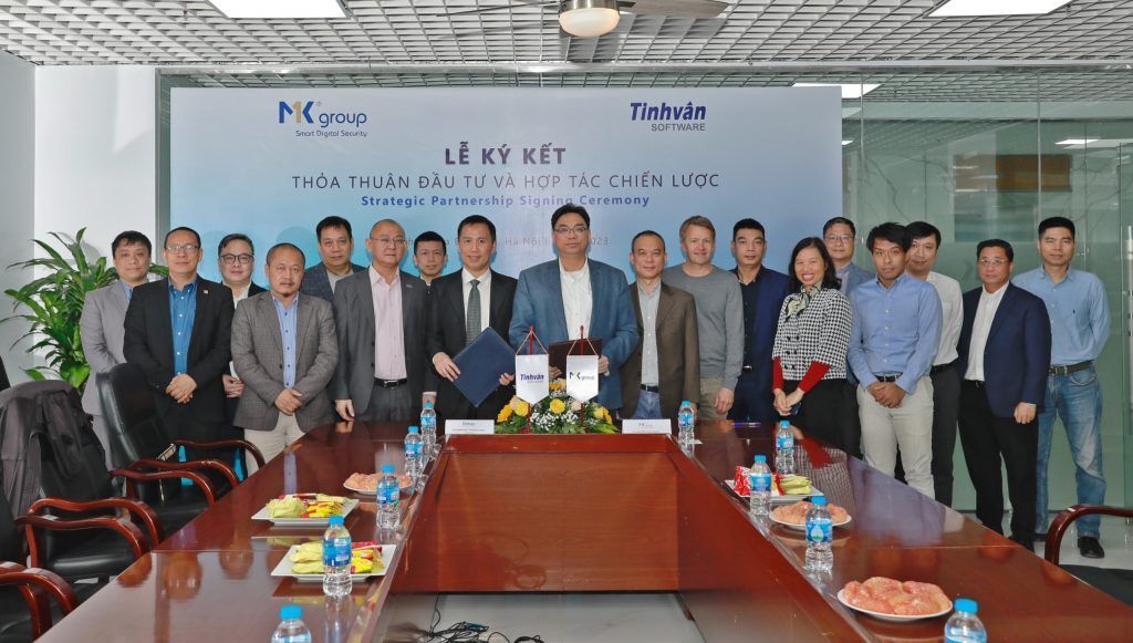 MK Group ký thỏa thuận đầu tư và hợp tác chiến lược với Tinhvan Software
