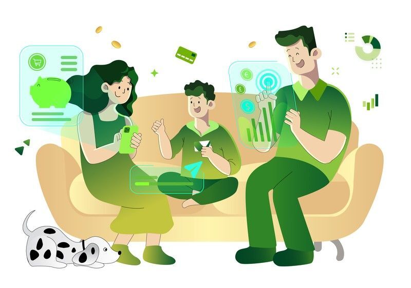 Miễn phí phát hành thẻ phụ đối với gói gia đình VCB Family