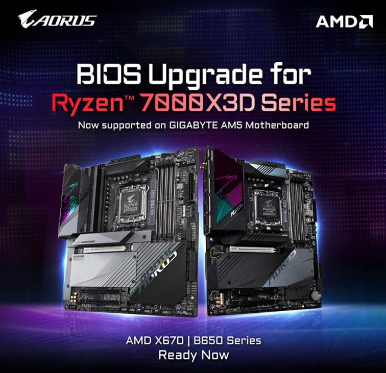 Trải nghiệm hiệu suất chơi game vượt trội với bộ xử lý AMD Raphael X3D trên bo mạch chủ GIGABYTE