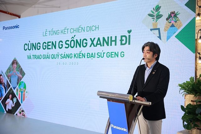 Panasonic đánh dấu hành trình "Cùng Gen G sống xanh đi"