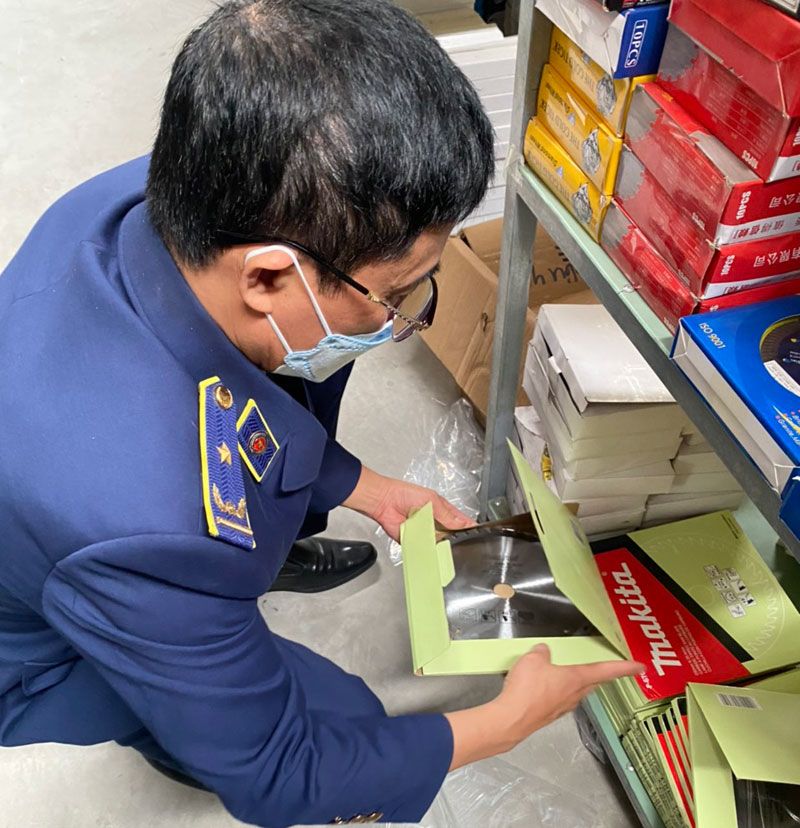 Gần 3.000 sản phẩm cơ khí giả nhãn hiệu “MAKITA” bị tạm giữ