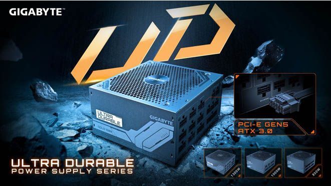 GIGABYTE ra mắt bộ nguồn UD1300GM PCIE 5.0 mới