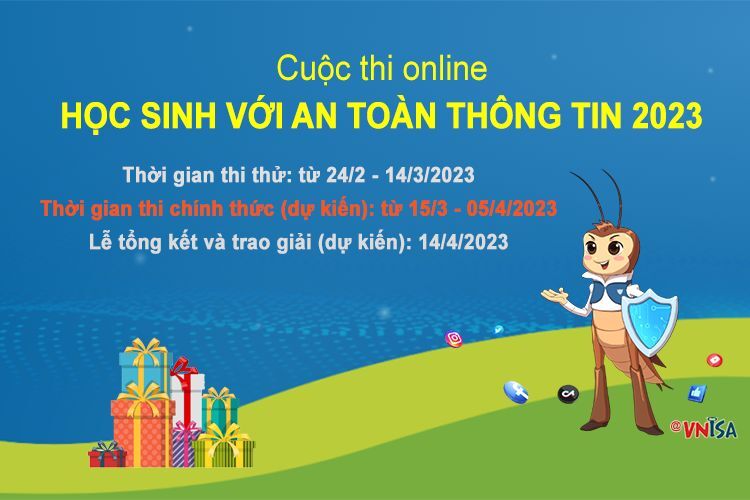 Cuộc thi Học sinh với An toàn thông tin 2023
