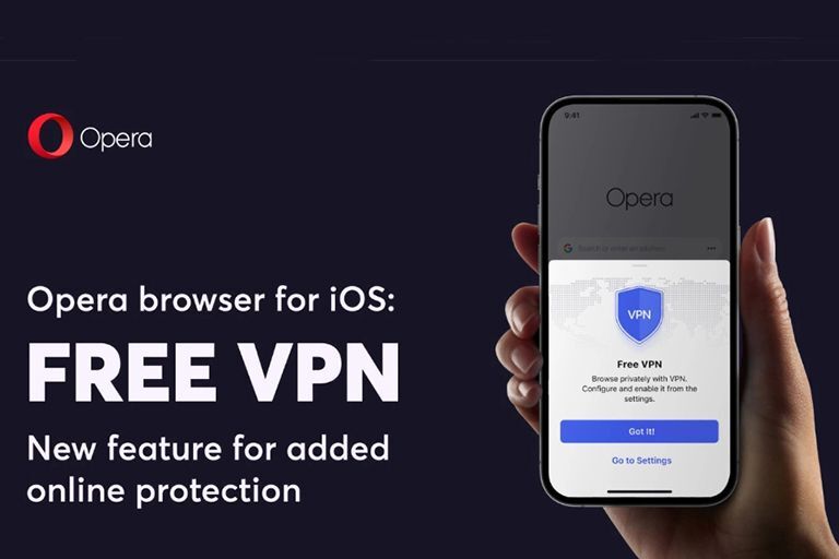 Opera cho iPhone đã có thêm tính năng tích hợp VPN miễn phí