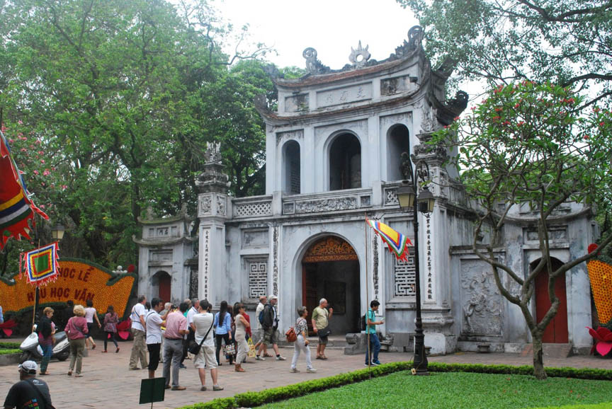 Hà Nội: Tích hợp vé và biên lai điện tử ở Văn Miếu - Quốc tử Giám