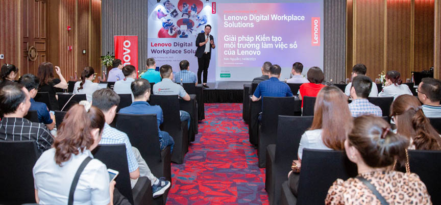 Lenovo ra mắt giải pháp kiến tạo môi trường làm việc số