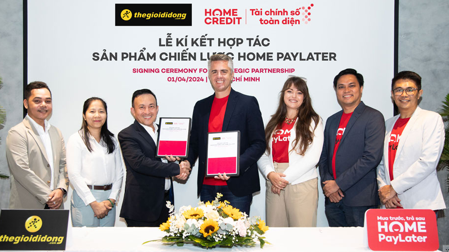 Khách hàng Thế Giới Di Động có thể mua trước trả sau với Home PayLater