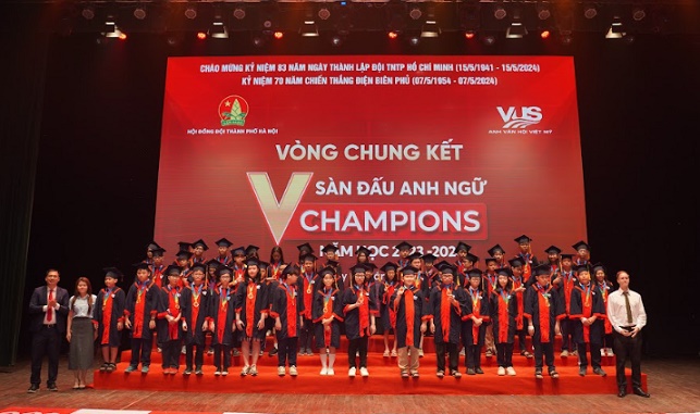 Chung kết cuộc thi Sàn đấu Anh ngữ V - Champions 2024