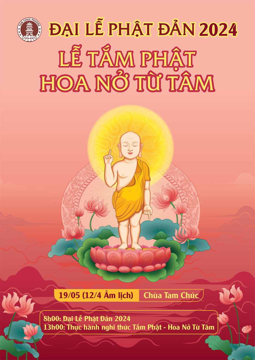 “Hoa nở từ tâm” dâng mừng Đại lễ Phật Đản