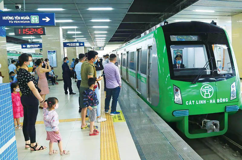 Hà Nội đặt mục tiêu hoàn thành gần 100km đường sắt đô thị vào năm 2030