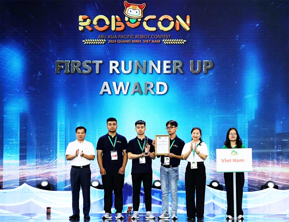 ABU Robocon 2024: Đội Việt Nam giành ngôi vị Á quân