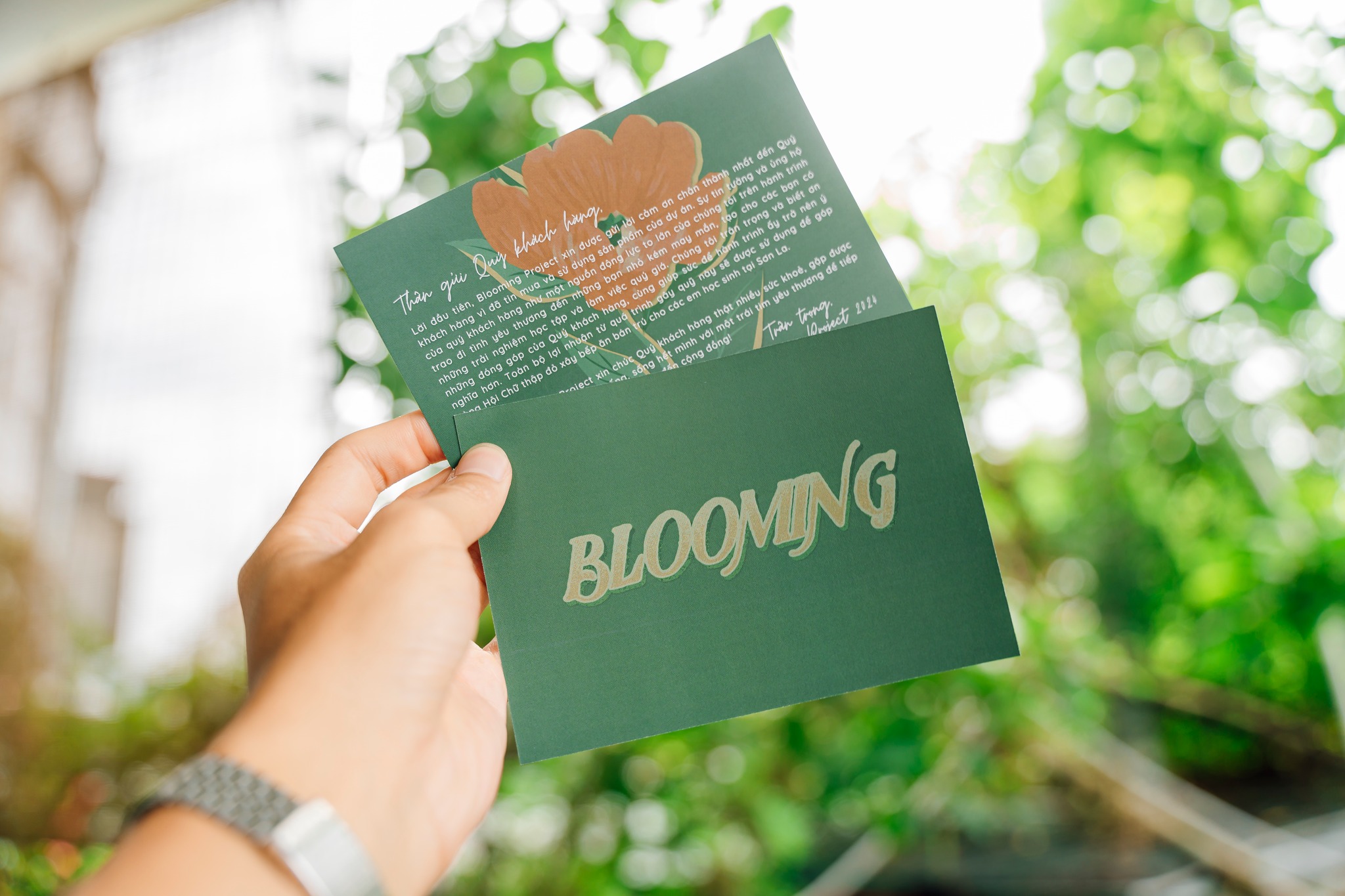 BLOOMING PROJECT: Dự án thiện nguyện nhỏ - ý nghĩa lớn
