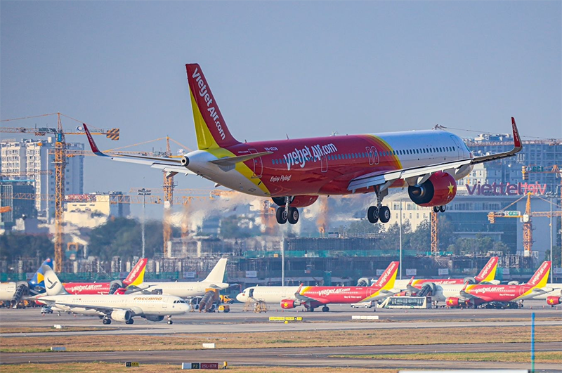 Vietjet Air phủ rộng 10 đường bay thẳng tới Ấn Độ