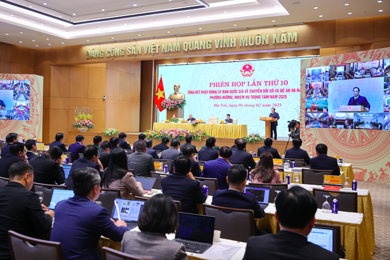 Phiên họp lần thứ 10 tổng kết hoạt động của Ủy ban và Đề án 06 về phát triển ứng dụng dữ liệu về dân cư, định danh và xác thực điện tử phục vụ chuyển đổi số quốc gia năm 2024, phương hướng, nhiệm vụ trọng tâm năm 2025