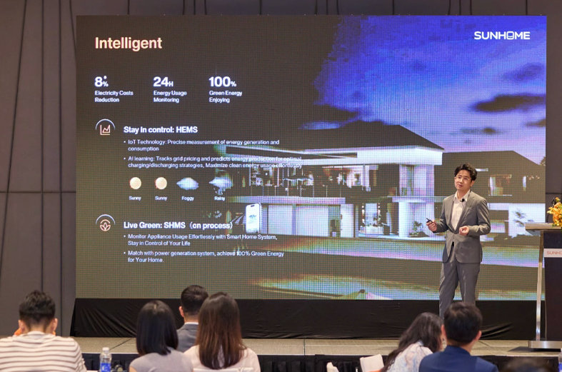 Thương hiệu năng lượng thông minh Sunhome ra mắt thị trường Việt Nam