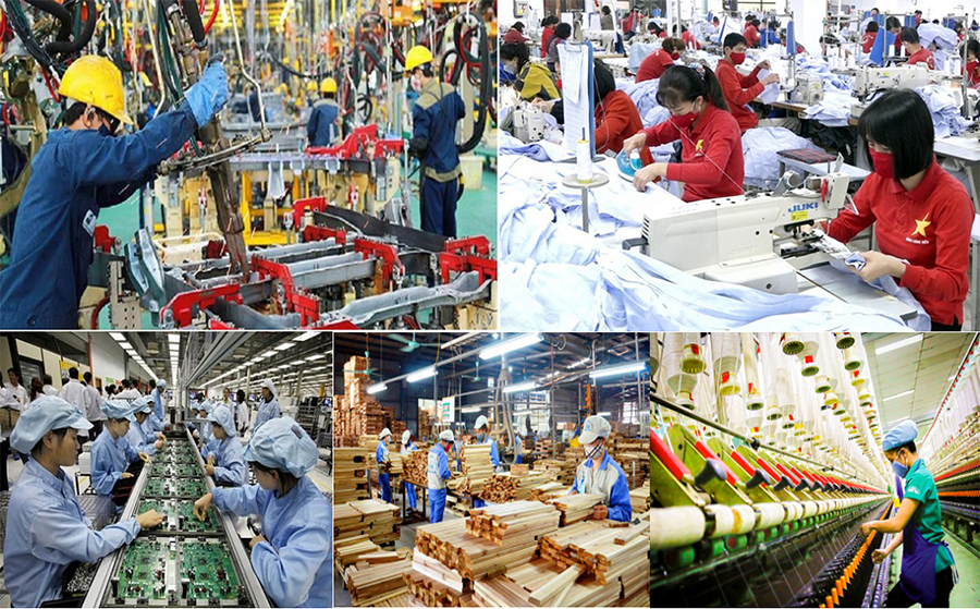 Sản xuất công nghiệp tiếp tục duy trì đà tăng trưởng tích cực