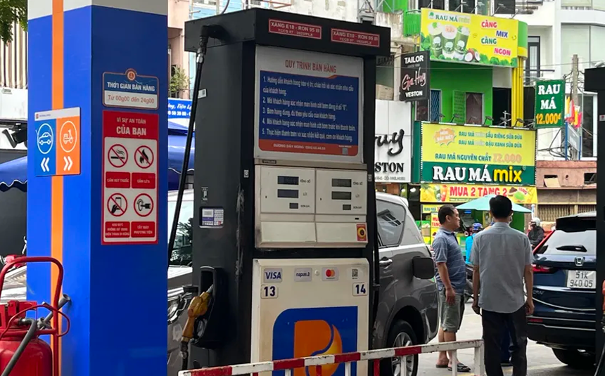 Xăng sinh học E10 đã xuất hiện ở thị trường TP.HCM
