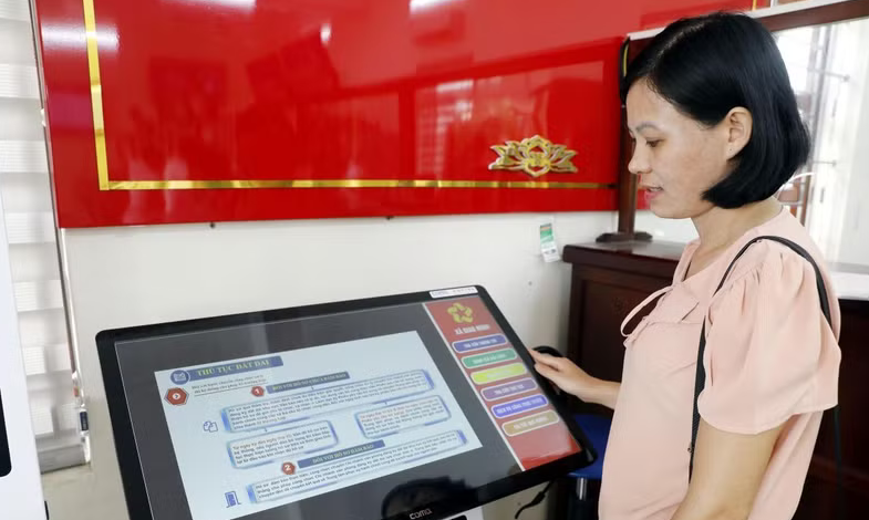 thủ tục hành chính trên môi trường điện tử