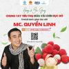 MC Quyền Linh livestream chung tay thúc đẩy tiêu thụ vải thiều Bắc Giang
