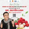 MC Quyền Linh livestream chung tay thúc đẩy tiêu thụ vải thiều Bắc Giang
