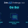 Zalo AI Challenge 2023: Xây dựng mô hình AI tự giải toán, thiết kế hình ảnh và sáng tác nhạc