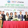 Ký kết hợp tác giữa Trung tâm Xúc tiến thương mại nông nghiệp và Tiktok