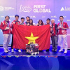 Đội tuyển Việt Nam giành huy chương bạc cuộc thi Robotics quốc tế