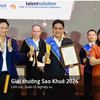 Talent Solution - giải pháp tuyển dụng ứng dụng AI được vinh danh tại Sao Khuê 2026