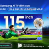 Nhiều ưu đãi cho người dùng khi "lên đời" Samsung AI TV nhân dịp ASEAN HYUNDAI CUP 2026