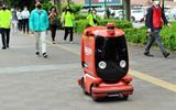 Nhật Bản: Ba tập đoàn lớn thử nghiệm dùng robot tự hành để giao hàng